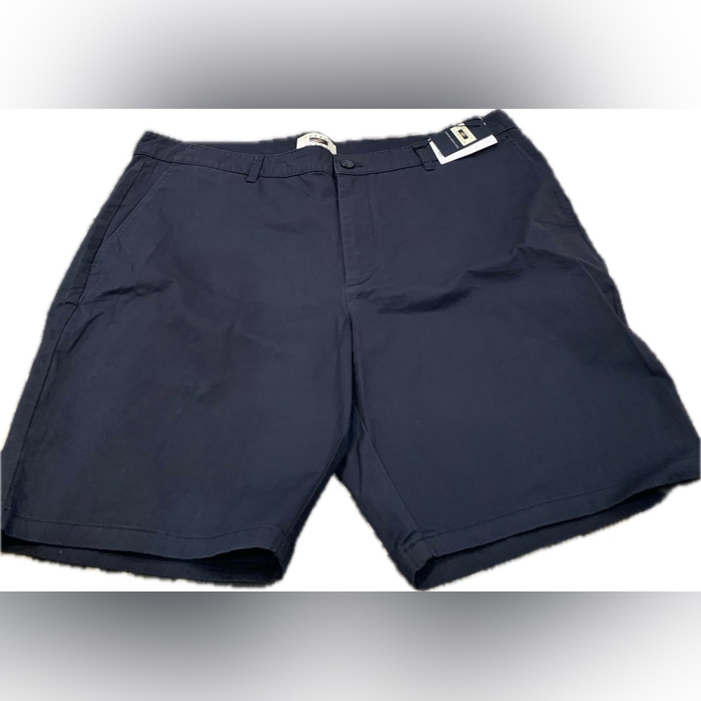 NWT Joseph Abboud Modern Fit Men 40 Blue Flat Front Casual‎ Shorts